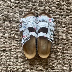 Birkenstock style Floral Sandal